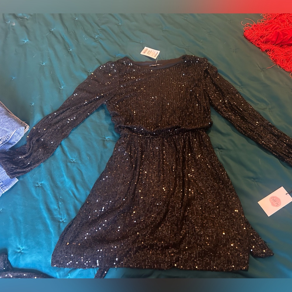 Sparkly  Black Dress